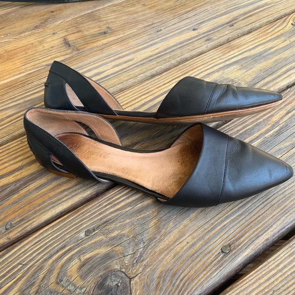 madewell pointy toe flats